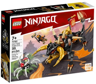 Конструктор Lego Ninjago Земляной дракон Коула EVO 285 деталей (71782)