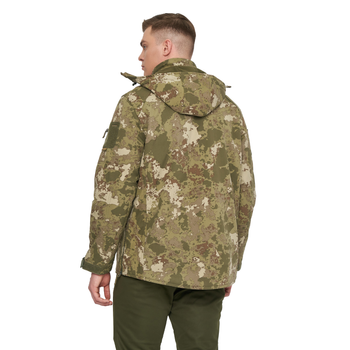 Куртка чоловіча тактична для військових та армії Combat SoftShell Камуфляж розмір S
