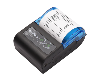 Безпровідний термопринтер чеків Mini Portable Thermal Printer 58мм