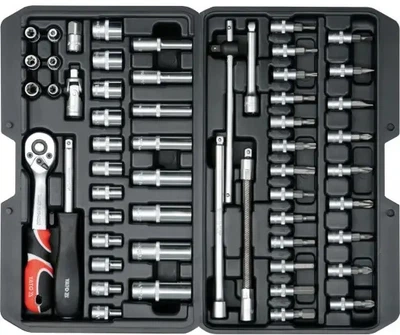 Zestaw narzędzi 56 elementów Yato YT-14501