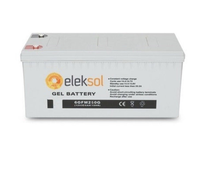 Гелевый аккумулятор Eleksol 250AH 12v Испания