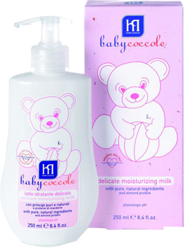 Ніжне зволожуюче молочко Babycoccole з есцином бета-глюканом та білками з мигдалю 250 мл (8030009041713)