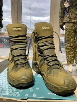 Зимние военные берцы Vogel Хаки. Турецкая водонепроницаемая обувь. 42