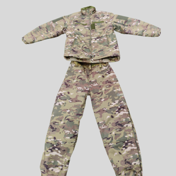 Зимовий військовий костюм -20С мультикам НАТО (бушлат та штани) розмір 54 (2XL)