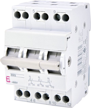 Перемикач навантаження ETI SSQ 340 "1-0-2", 3p 40A (2421435)