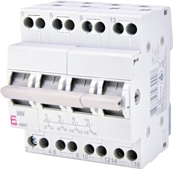 Перемикач навантаження ETI SSQ 425 "1-0-2", 4p 25A (2421444)
