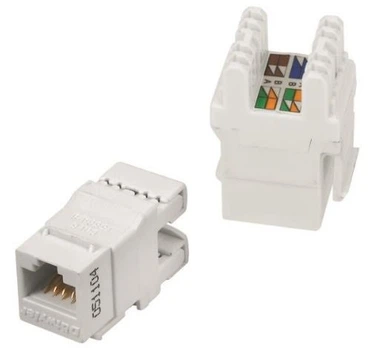 Модуль Hypernet Keystone RJ-45 UTP кат.5e tooless вузький 180 (KJ-NARUTP5E-2M)