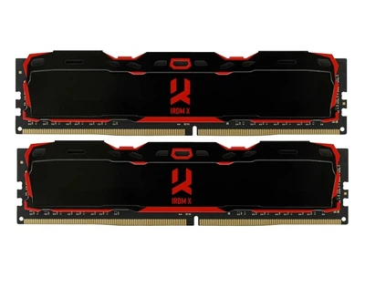 Модуль пам'яті DDR4 2x16GB/3200 GOODRAM Iridium X Black (IR-X3200D464L16A/32GDC)