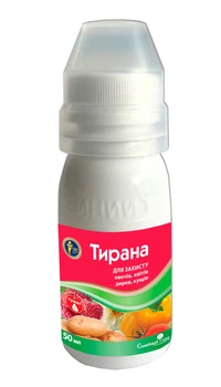 Тирана 50 мл протруйник інсекто-фунгіцидний, Сімейний сад