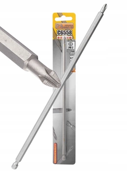 Бита удлиненная Richmann Ph-2, 250 мм, Cталь S2 (C6558)
