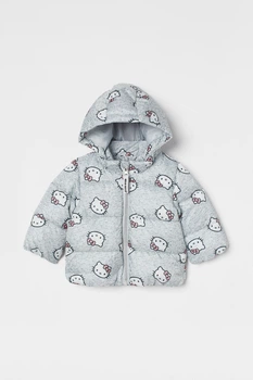 Куртка для девочки серая Hello Kitty H&M 80см (40009890)