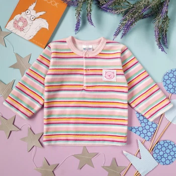 Кофта велюр для мальчика Hawk Kids 3721 56 см Розовый