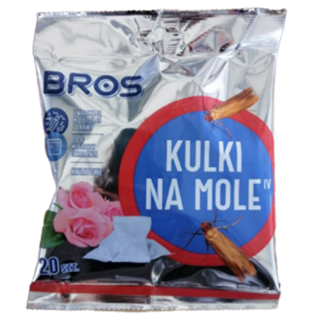 Шарики от моли Bros Роза, 20 шт