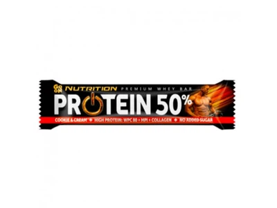 Protein Bar 50% GO ON (40 грамів) Смак Печиво крем