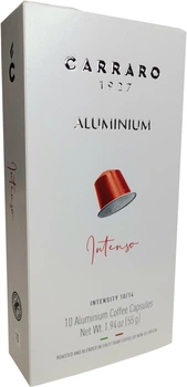 Кофе Carraro Intenso Aluminium формат Nespresso в капсулах 5.5 г х 10 шт (8000604002679)
