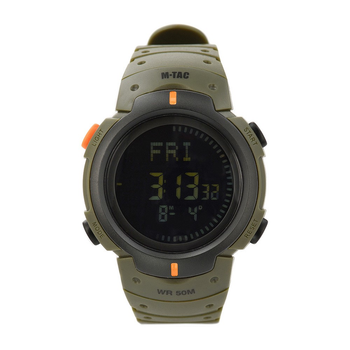 Часы M-Tac тактические с компасом Olive