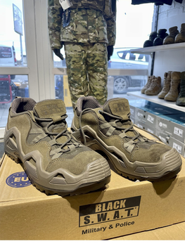 Тактичні Кросівки Black S.W.A.T Хакі. Турецьке взуття для військових. 45