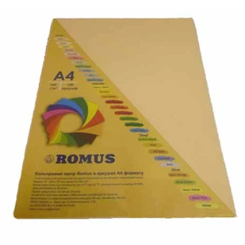 Папір Romus A4 80 г/м2 100sh Dark cream (R50072)