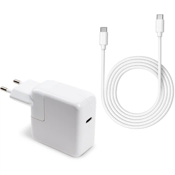 Блок питания для ноутбука Vinga Apple 30W, USB-C 5-20V, универсальный адаптер