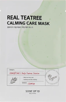 Тканевая маска с чайным деревом - Some By Mi Real Tea Tree Calming Care Mask 20g (1051370-48740)