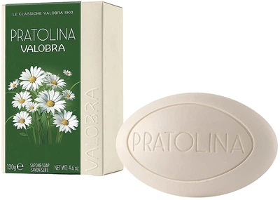 Мыло кремовое с миндальным маслом, лецитином и витаминами - Valobra Pratolina Bar Soap 45g (1147729-121486)