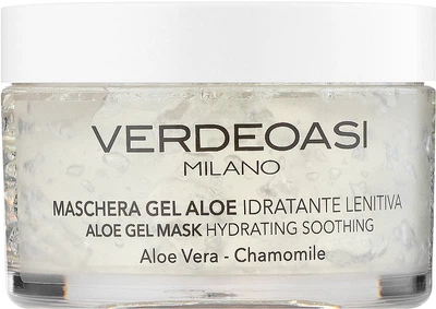 Гелевая маска с алоэ, увлажняющая, успокаивающая - Verdeoasi Aloe Gel Mask Hydrating Soothing 200ml (848294-106061)