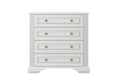 Комод у спальню Вайт 4S 90/940*445*930 ДСП та МДФ колір сосна срібна Gerbor Holding