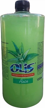 Жидкое крем-мыло "Алоэ", без дозатора - Olis 1000ml (1129366-121048)