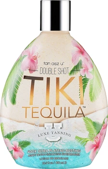 Крем для солярію із супербронзантами та захистом тату - Tan Incorporated Tiki Tequila 400x Double Shot Luxe Tanning 400ml (1120643-95378)