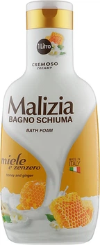 Гель-пена для душа и ванны "Мед и Имбирь" - Malizia Bath Foam Honey And Ginger 1000ml (934872-48589)