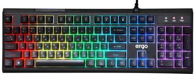 Клавіатура Ergo KB-830 HB Black (KB-830HB)