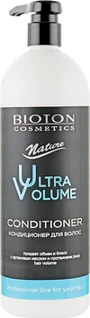 Бальзам-кондиціонер для волосся - Bioton Cosmetics Nature Professional Ultra Volume Conditioner 1000ml (855037-67908)