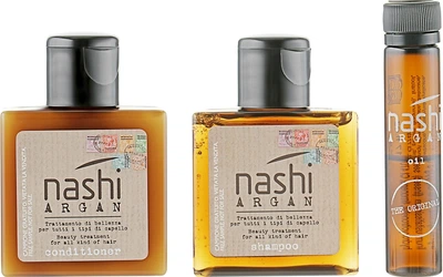 Дорожній набір - Nashi Argan (shm/30ml + cond/30ml + oil/5ml) (487567-29425)