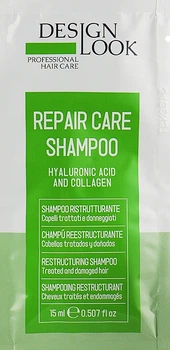 Шампунь для пошкодженого волосся — Design Look Restructuring Shampoo (пробник) 15ml (921297-71842)