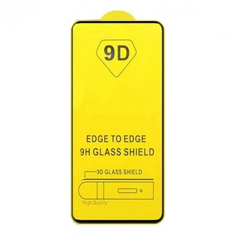Защитное стекло TDG 9D для TCL 20L Plus (T775H) Full Glue черный 0,26 мм в упаковке