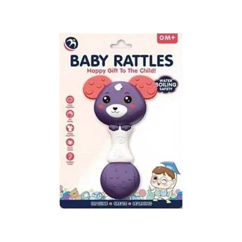 Игрушка погремушка Baby Rattles "Мышонок" BM 8200-3