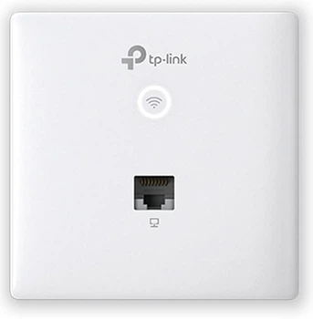 Точка доступу TP-LINK EAP230 WALL AC1200, 1xGE, 1xGE out, PoE (648746)