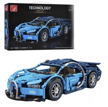 Дитячий Конструктор-Машинка Bugatti T2006 1258 деталей