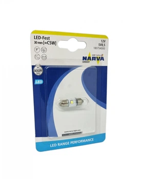 Светодиодная лампа C5W Narva 180754000 Led Fest 12V 6000K 30мм Autoexpect (18075)