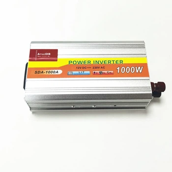 1000W Инвертор напряжения AmazDIB 12-230V Металлик