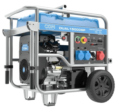 Електрогенератор бензиновий CGM DUAL15000SP 12.0 кВт/15 кВА