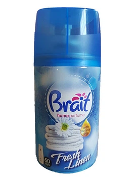 Освіжувач повітря Brait Fresh Linen автоматичний змінний балон 250мл