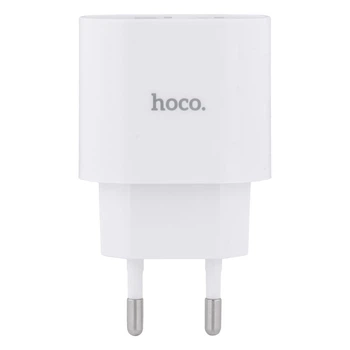 Мережевий Зарядний Пристрій Hoco C95A Lineal PD 20W+QC3.0 Колір Бiлий