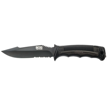 Нож тактический SOG SEAL Strike, Part Serr Blk TiNi Delx Molded Shth-Ti (SOG SS1003-CP)