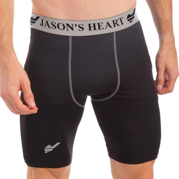 Шорти чоловічі тайтси компресійні Jason Fit 802 розмір 2XL (180-185см) Black