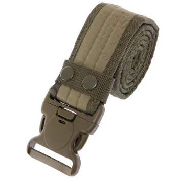 Ремінь тактичний пояс тактичний Zelart Tactical Belt ZK-1 розмір 125x5,5см Olive