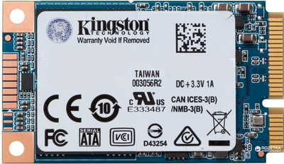 Kingston SSD UV500 480GB mSATA SATAIII 3D NAND TLC (SUV500MS/480G)