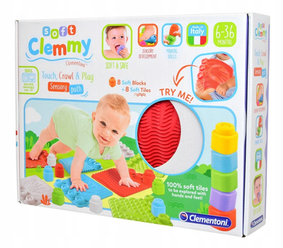 Навчальний килимок Clementoni Сенсорна стежка Soft Clemmy (17352)