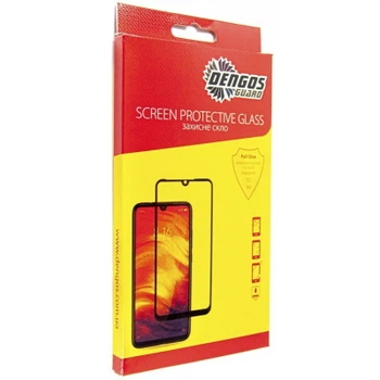 Стекло защитное Dengos Full Glue Motorola G31/G32 black frame (TGFG-247)
