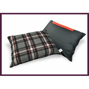 Плед Home Line 4 в 1 клетка красная 140х190см (143567)